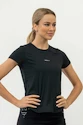 Dámske tričko Nebbia  FIT Activewear T-Shirt “Airy” with Reflective Logo black