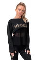 Dámske tričko Nebbia Intense Mesh T-shirt 805 black