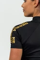 Dámske tričko Nebbia Intense Women's Compression Zipper Shirt Ultimate 831 Gold
