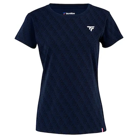 Dámske tričko Tecnifibre Graphic Tee Marine 2024