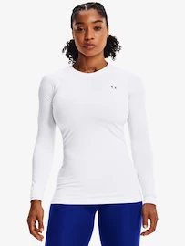 Dámske tričko Under Armour Authentics Crew-WHT