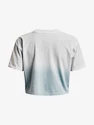 Dámske tričko Under Armour  DIP DYE CROP SS-GRY