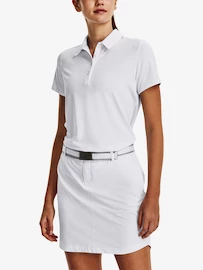 Dámske tričko Under Armour Playoff SS Polo-WHT