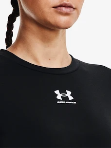 Dámske tričko Under Armour  Rival Terry Crew-BLK L