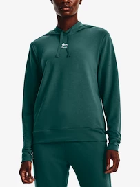 Dámske tričko Under Armour Rival Terry Hoodie-GRN