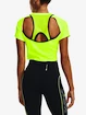 Dámske tričko Under Armour  Run Anywhere Crop SS-GRN