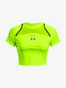 Dámske tričko Under Armour  Run Anywhere Crop SS-GRN