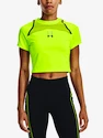 Dámske tričko Under Armour  Run Anywhere Crop SS-GRN