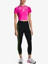 Dámske tričko Under Armour  Run Anywhere Crop SS-PNK