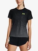 Dámske tričko Under Armour  Rush Cicada Shortsleeve-BLK XS