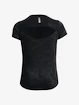 Dámske tričko Under Armour  Streaker Jacquard Tee-BLK