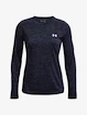 Dámske tričko Under Armour  Tech LS Crew Twist-NVY