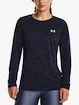 Dámske tričko Under Armour  Tech LS Crew Twist-NVY