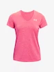 Dámske tričko Under Armour  Tech SSV - Twist Cerise