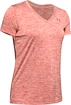 Dámske tričko Under Armour  Tech V-Neck Twist Red