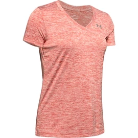 Dámske tričko Under Armour Tech V-Neck Twist Red