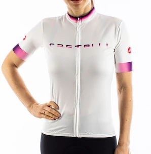 Dámsky cyklistický dres Castelli  Gradient Jersey Ivory L