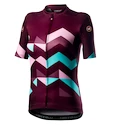 Dámsky cyklistický dres Castelli  Unlimited W Jersey Sangria M