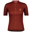 Dámsky cyklistický dres Scott  Endurance 10 S/Sl Rust Red/Brick Red XS