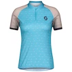 Dámsky cyklistický dres Scott  Endurance 30 S/Sl Breeze Blue/Blush Pink S