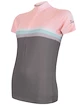 Dámsky cyklistický dres Sensor  Cyklo Summer Stripe Grey/Pink XL