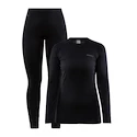 Dámsky termo set Craft  Core Warm Baselayer black  XL