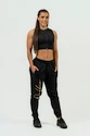 Dámsky top Nebbia Intense Women's Compression Push-Up Top Mesh 842 Gold