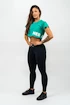 Dámsky top Nebbia POWERHOUSE Oversized Crop Top green