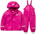 Detská bunda Helly Hansen  Bergen 2.0 PU Rainset Magneta 86 cm