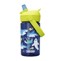 Detská fľaša Camelbak  Thrive Flip Straw Kids 0,4l Shark and Rays