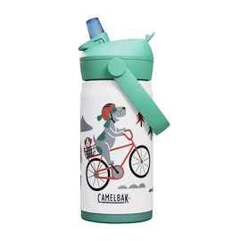 Detská fľaša Camelbak Thrive Flip Straw Kids VSS 0,35l Biking Dogs