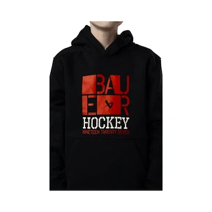 Detská mikina Bauer  Ultimate Hoodie Black