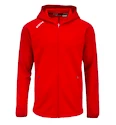 Detská mikina CCM  LOCKER ROOM FLEECE FULL ZIP HOODIE Red