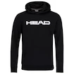 Detská mikina Head  Club Byron Hoodie Junior Black 128 cm