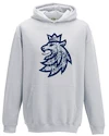 Detská mikina Official Merchandise  Czech Hockey Lion Grey 5 - 6 rokov