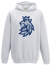 Detská mikina Official Merchandise Czech Hockey Lion Grey