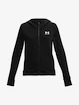 Detská mikina Under Armour  Rival Fleece LU FZ Hoodie-BLK