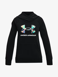 Detská mikina Under Armour Rival Logo Hoodie-BLK