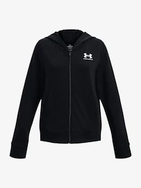 Detská mikina Under Armour Rival Terry FZ Hoodie-BLK