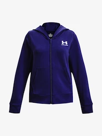 Detská mikina Under Armour Rival Terry FZ Hoodie-BLU