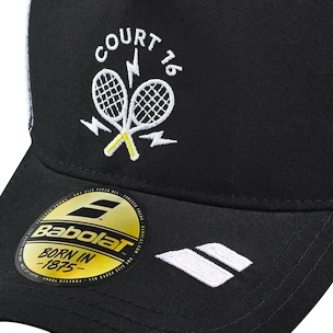 Detská šiltovka Babolat  Curve Trucker Cap Jr C16 Black