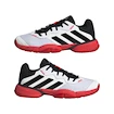 Detská tenisová obuv adidas Barricade K White/Core Black