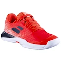 Detská tenisová obuv Babolat Jet Mach 3 All Court Boy Strike Red/White