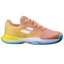 Detská tenisová obuv Babolat Jet Mach 3 All Court Girl Coral/Gold Fusion