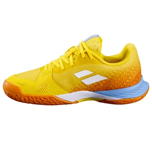 Detská tenisová obuv Babolat Jet Mach 3 Junior AC Boy Yellow