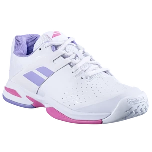 Detská tenisová obuv Babolat Propulse All Court Junior Girl White/Lavender