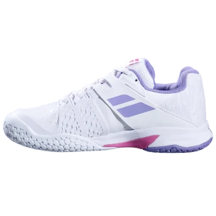 Detská tenisová obuv Babolat Propulse All Court Junior Girl White/Lavender