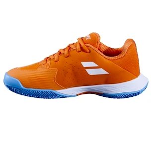 Detská tenisová obuv Babolat Propulse Junior 3 Clay Boy Orange Peel