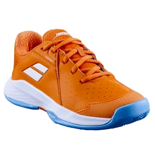 Detská tenisová obuv Babolat Propulse Junior 3 Clay Boy Orange Peel