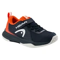 Detská tenisová obuv Head Sprint Velcro 4.0 Kids Dark Blue/Red